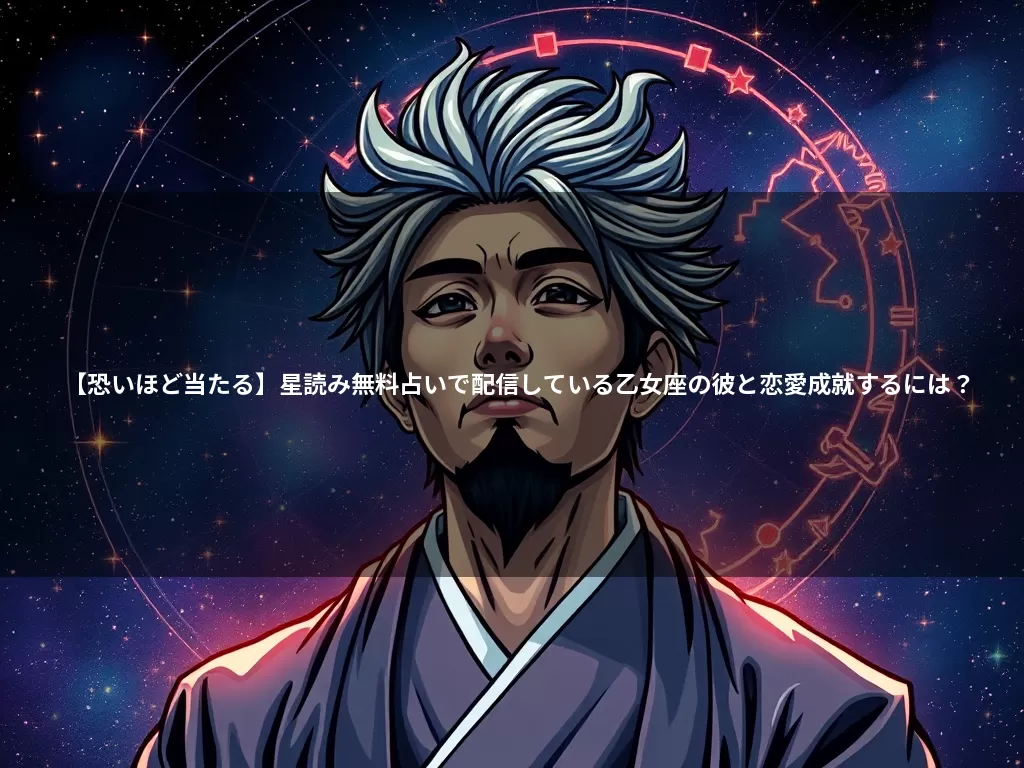 【恐いほど当たる】星読み無料占いで配信している乙女座の彼と恋愛成就するには？