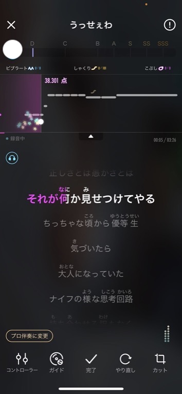 Pokekara(ポケカラ）のadoの画面
